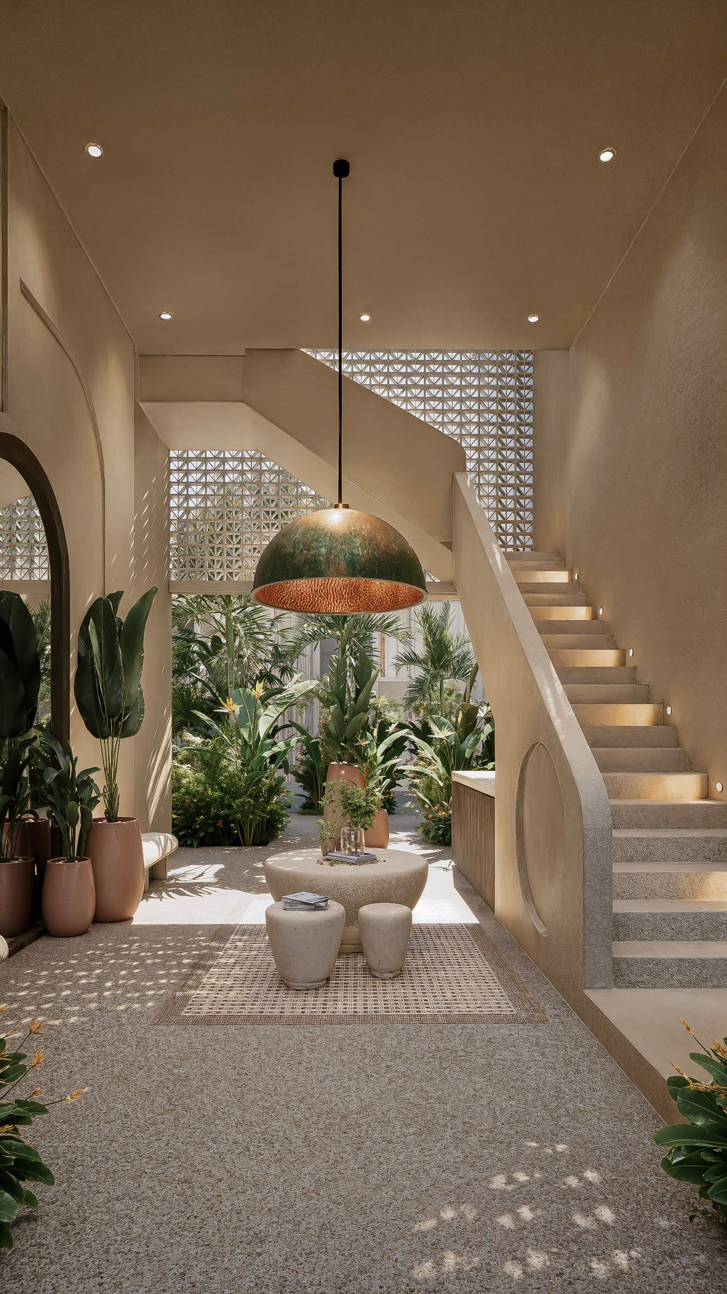 Restaurante con vista al mar